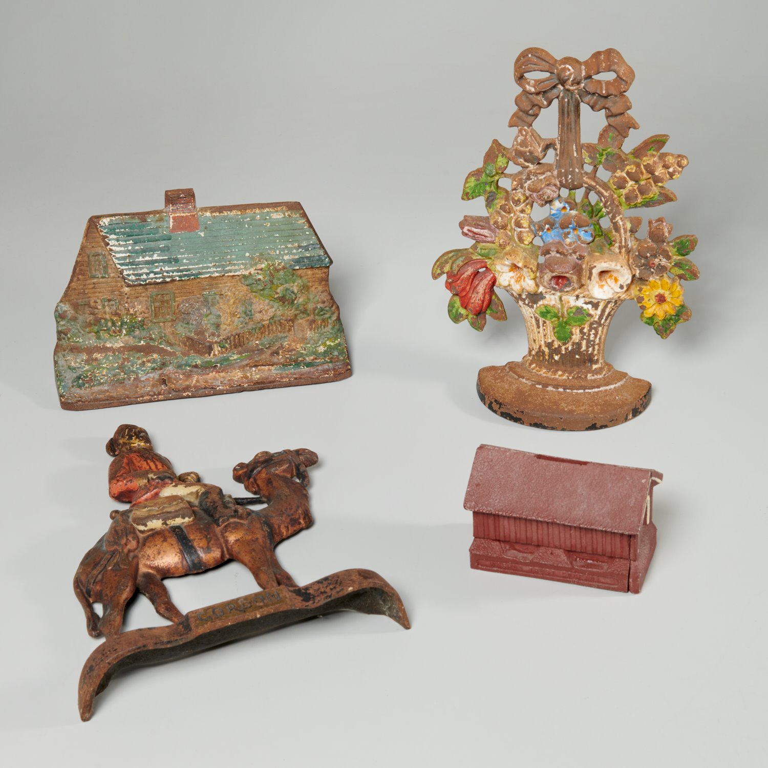 NOVELTY PATINATED CAST IRON