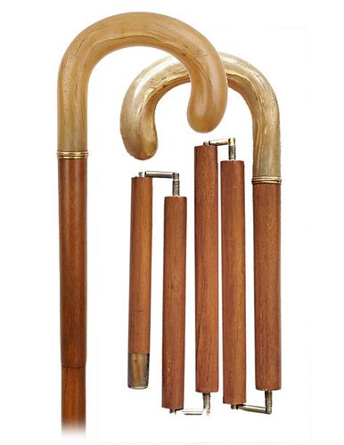 NOVELTY TRAVELING CANE-Ca. 1900