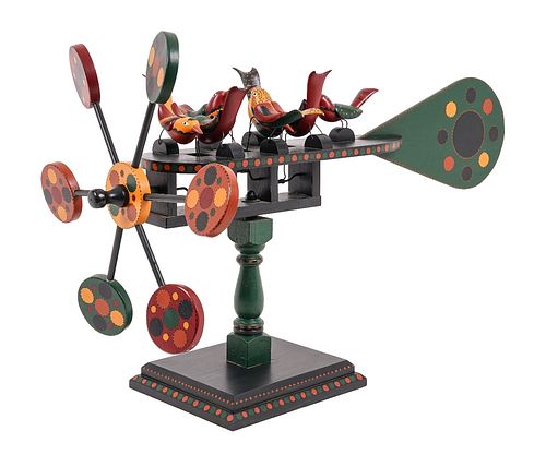 NOYES FOLK ART WHIRLYGIGDon Noyes