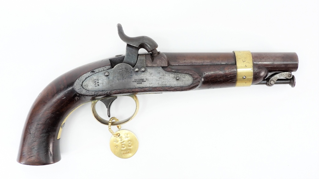 N.P. AMES MODEL 1842 NAVY PISTOL