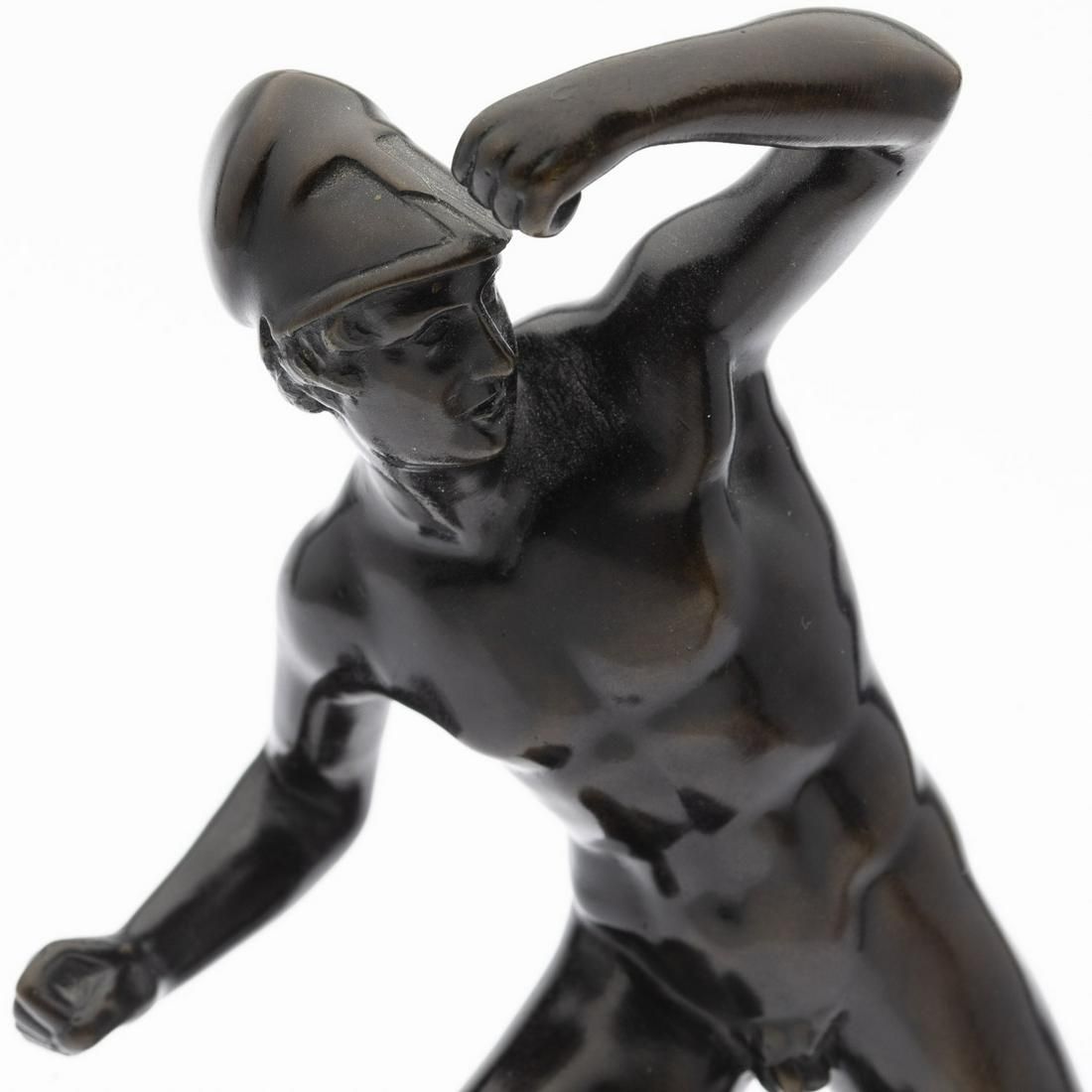 NUDE FIGHTER WITH HELMET, AFTER THE
