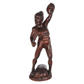 NUDE POLYNESIAN TRIBAL HEADHUN