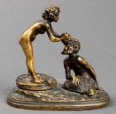 "NUDE & SATYR" MYTHOLOGICAL BR