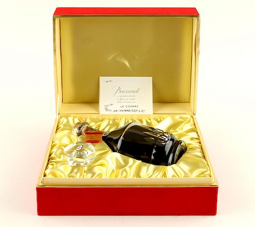 NUMBERED BACCARAT DECANTER HENNESSY