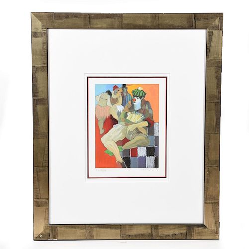 NUMBERED ITZCHAK TARKAY PRINT,