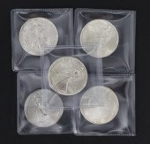 NUMISMATICS. (1) 1986 $1 SILVE