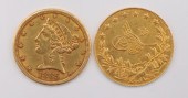 NUMISMATICS. 1885 S $5 LIBERTY