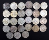 NUMISMATICS. (27) ASSORTED PEA