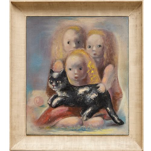 NURA WOODSON ULREICH, OIL ON