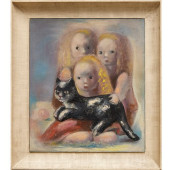 NURA WOODSON ULREICH, OIL ON C