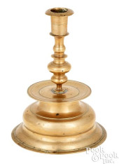 NUREMBERG BRASS CANDLESTICK, E