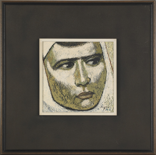 Nuri Iyem (Turkish 1915-2005) oil