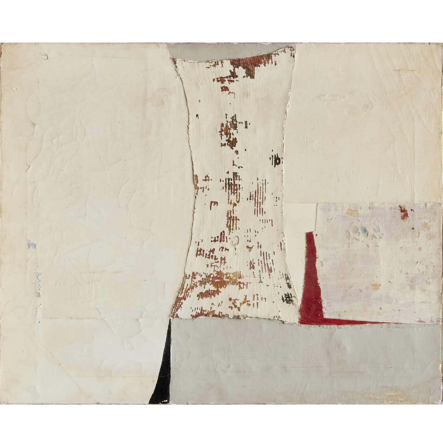 NUVOLO, ARTE POVERA OIL COLLAGE,