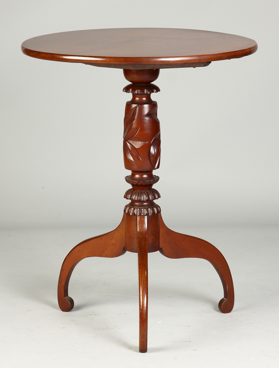 NY Cherry Tilt Top Candle Stand