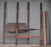 NY CLASSICAL CARVED MAHOGANY T