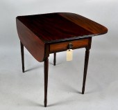 NY SHERATON MAHOGANY PEMBROKE