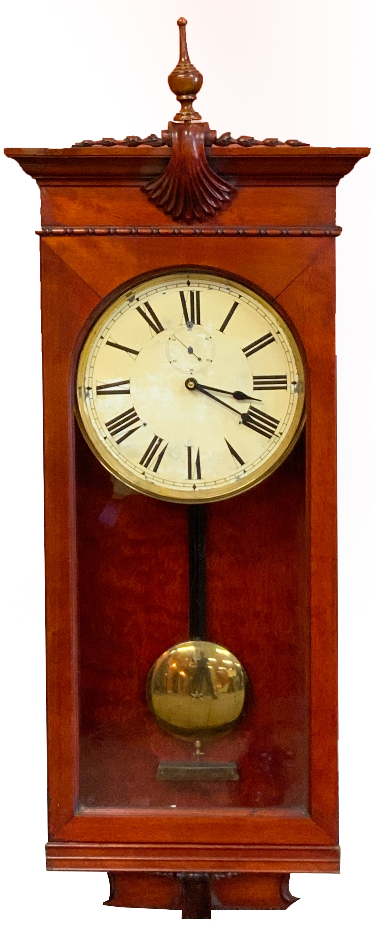 NY STD. WA. CO. ELECTRIC WALL CLOCK