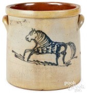 NY STONEWARE CROCK, C.W. BRAUN