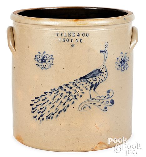 NY STONEWARE CROCK, TYLER & CO.