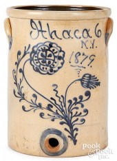 NY STONEWARE WATER COOLER, DAT