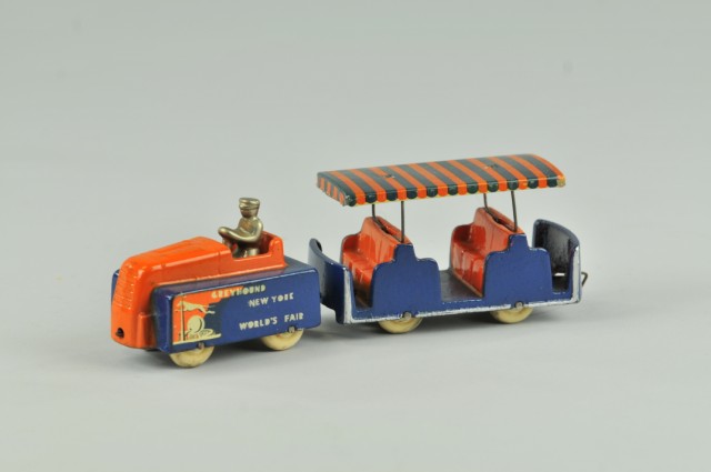 NY WORLD'S FAIR TRACTOR TRAIN BUS