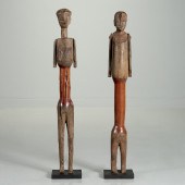 NYAMWEZI PEOPLES, PAIR PUPPETS