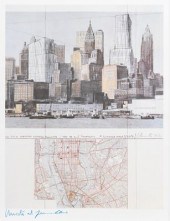 NYC Poster Signed by Christo a