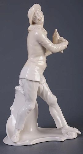 NYMPHENBURG PIERROT FIGUREFranz