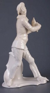 NYMPHENBURG PIERROT FIGUREFran