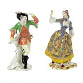 NYMPHENBURG PORCELAIN COMMEDIA