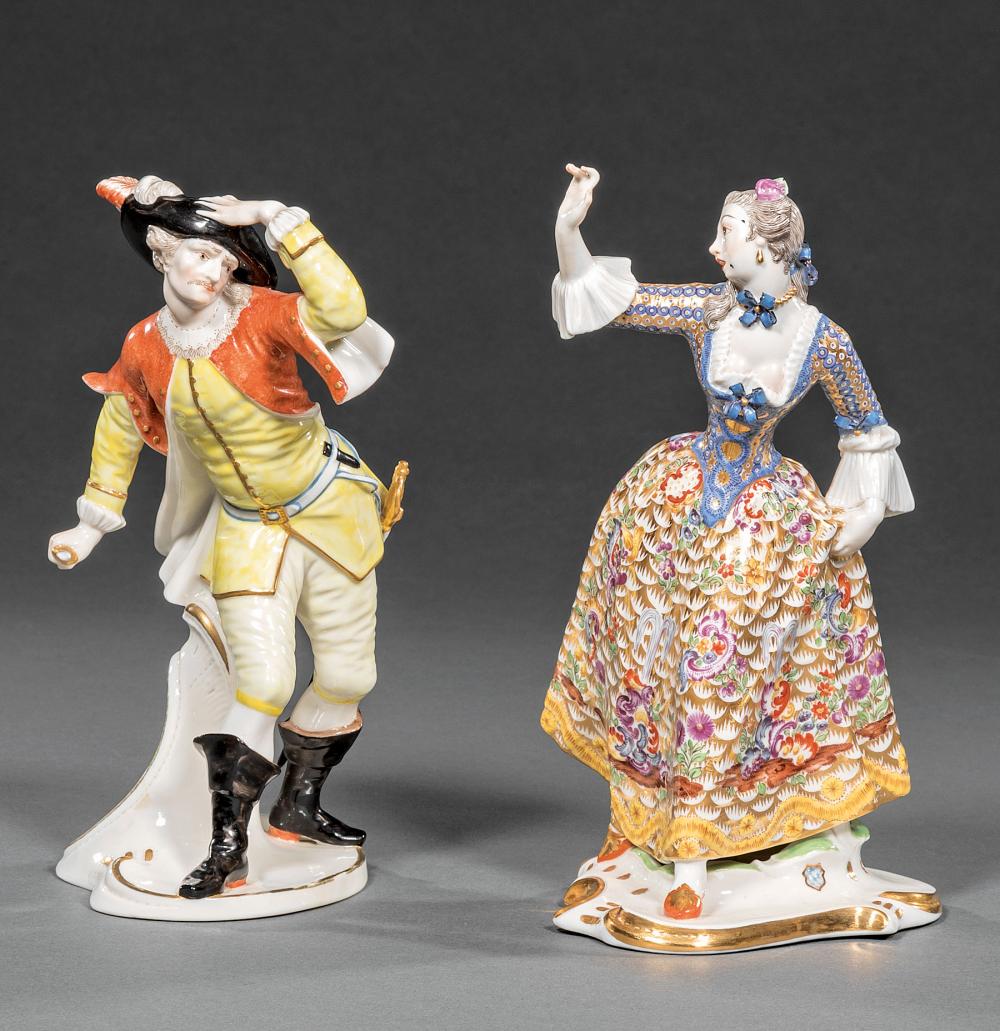 NYMPHENBURG PORCELAIN COMMEDIA