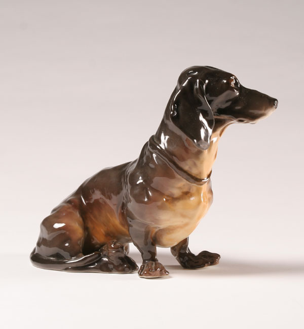 Nymphenburg porcelain Dachsund