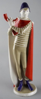 NYMPHENBURG PORCELAIN FIGURE E