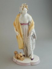 NYMPHENBURG PORCELAIN FIGURE O