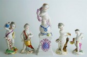 NYMPHENBURG PORCELAIN FIGURE O