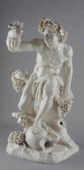 NYMPHENBURG PORCELAIN LARGE FI