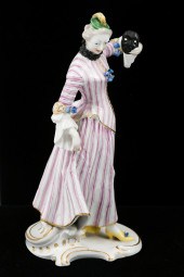 NYMPHENBURG PORCELAIN MASQUERA