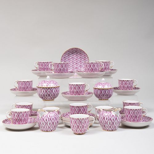 NYMPHENBURG PORCELAIN PART TEA