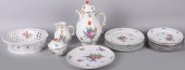 NYMPHENBURG TEA SET AND OTHER