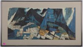 O. GUAYASAMIN. "QUITO AZUL," D