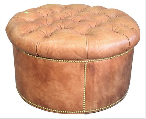 O. HENRY HOUSE ROUND POUF, HAVING