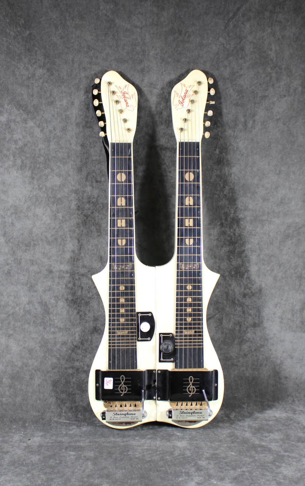 OAHU "JOLANA" DOUBLE NECK LAP STEEL