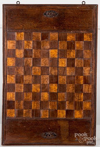 OAK AND BIRDS-EYE MAPLE