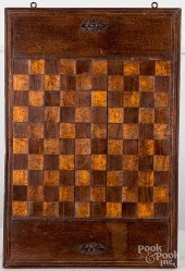 OAK AND BIRDS-EYE MAPLE GAMEBO