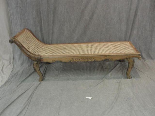 Oak and Caned Recalmier. From a