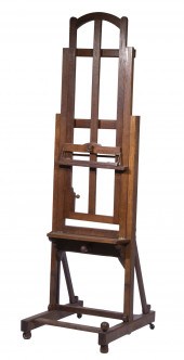 OAK ARTIST EASEL Arts & Crafts