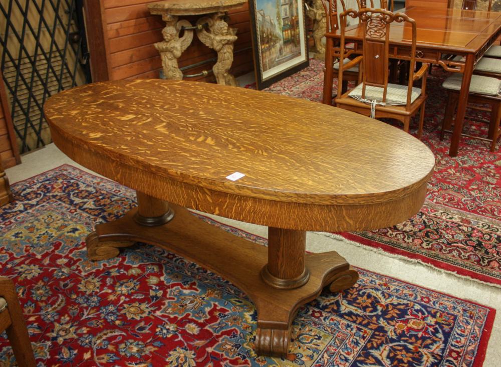 OAK CENTER TABLEOAK CENTER TABLE,