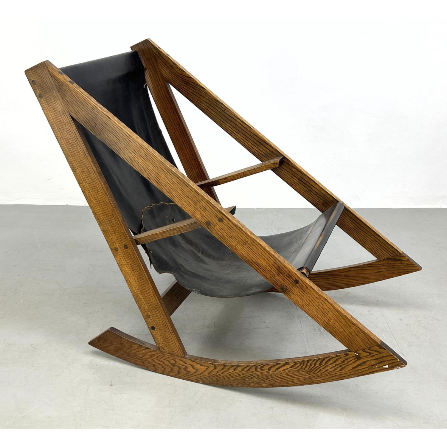 Oak Compass Form Frame Modernist