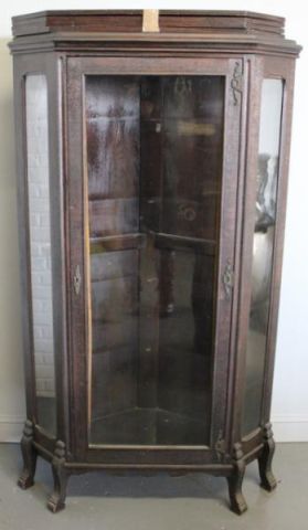 Oak Corner Cabinet.With four