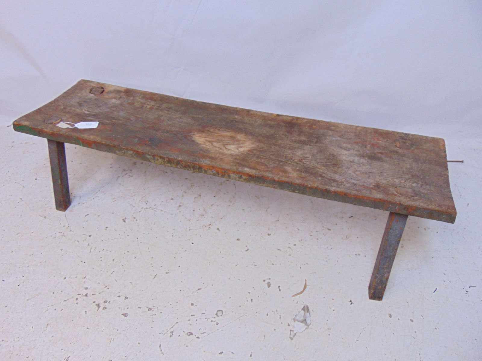 OAK COUNTRY BENCH, PRIMITIVE